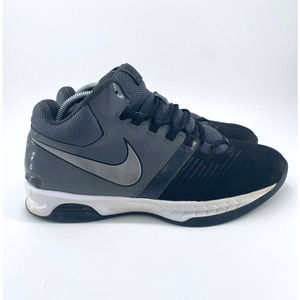Nike Air Visi Pro V 5 NBK Basketball Men's shoes Black/Grey  size 10  653664-005